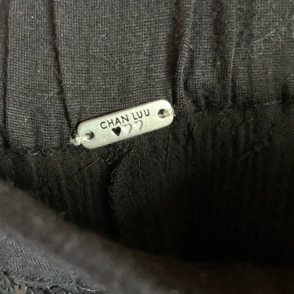 Chan Luu * Beautiful * Long Black Sequin Maxi Skirt - Picture 8 of 9